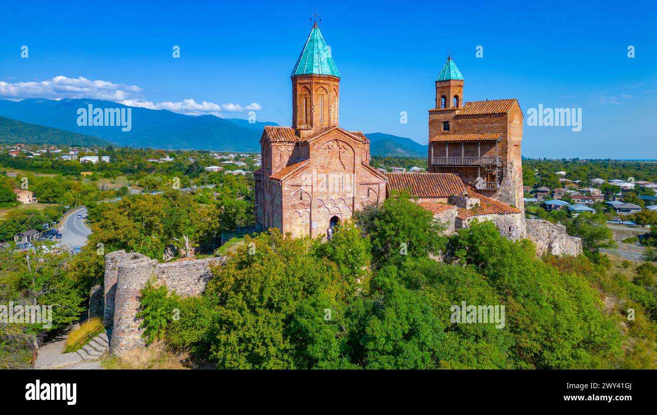 Église des Archanges de Gremi et Tour Royale en Géorgie Banque D'Images