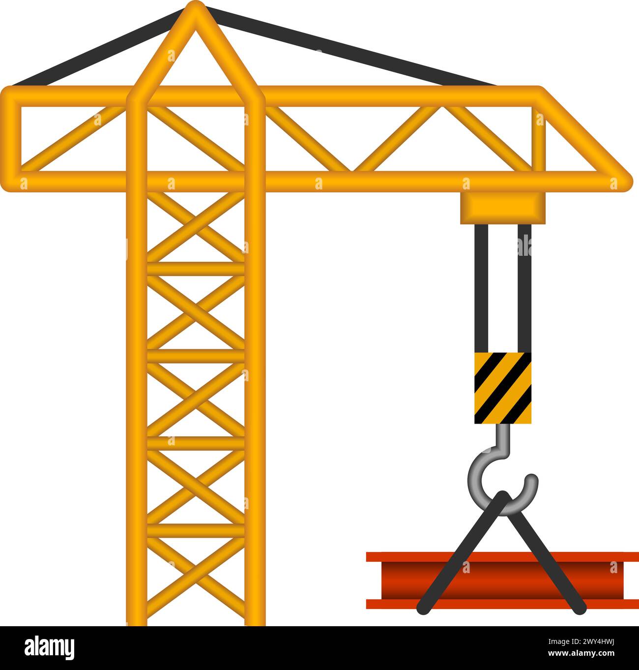 La construction du bâtiment Illustration de Vecteur