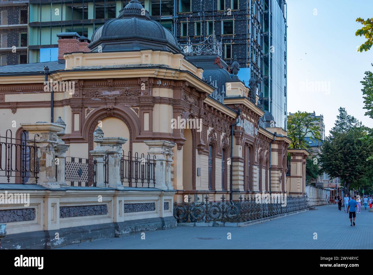 La Villa urbaine de Vladimir Herta dans la capitale moldave Chisinau Banque D'Images
