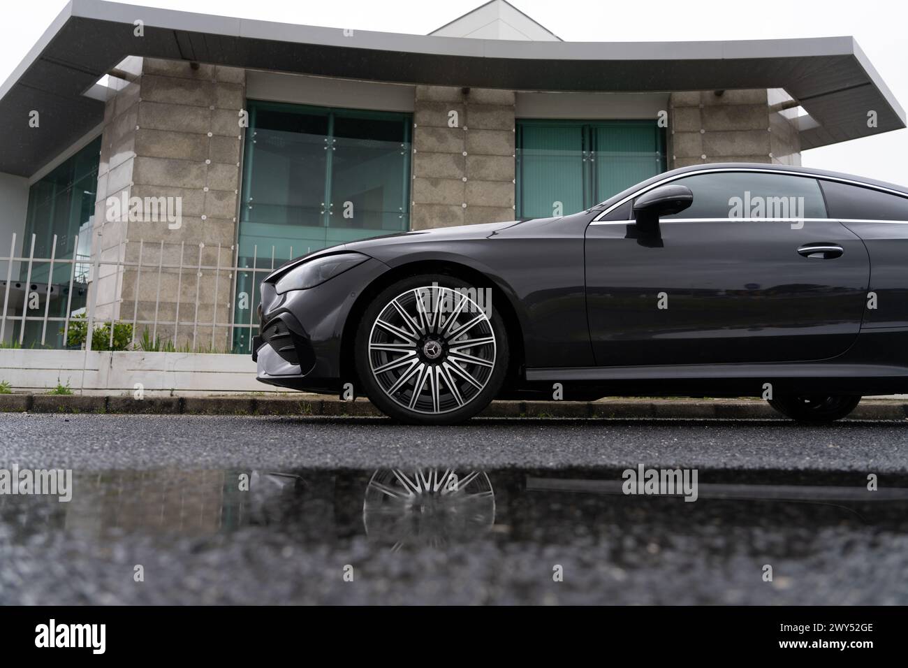 Mercedes CLE. Le nouveau coupé de mercedes. Banque D'Images