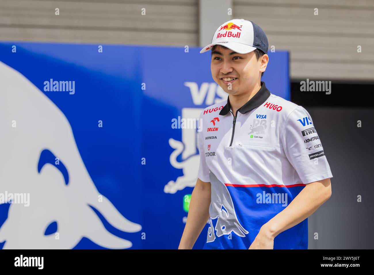 Circuit de Suzuka, Mie, Japon. 4.April.2024 ; Iwasa Ayumi lors du Grand Prix du Japon de formule 1 Banque D'Images