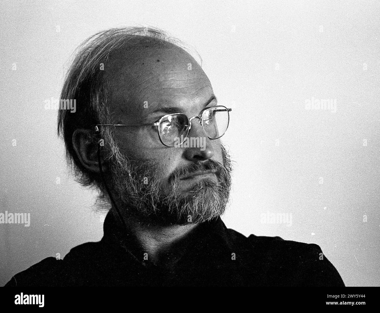 David H. Lyman, directeur des ateliers photographiques du Maine, Rockport, États-Unis, 1982. Banque D'Images