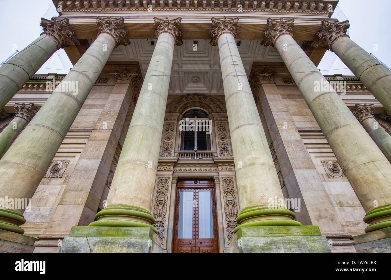 Hôtel de ville de Bolton, Bolton, Lancashire, Angleterre Banque D'Images