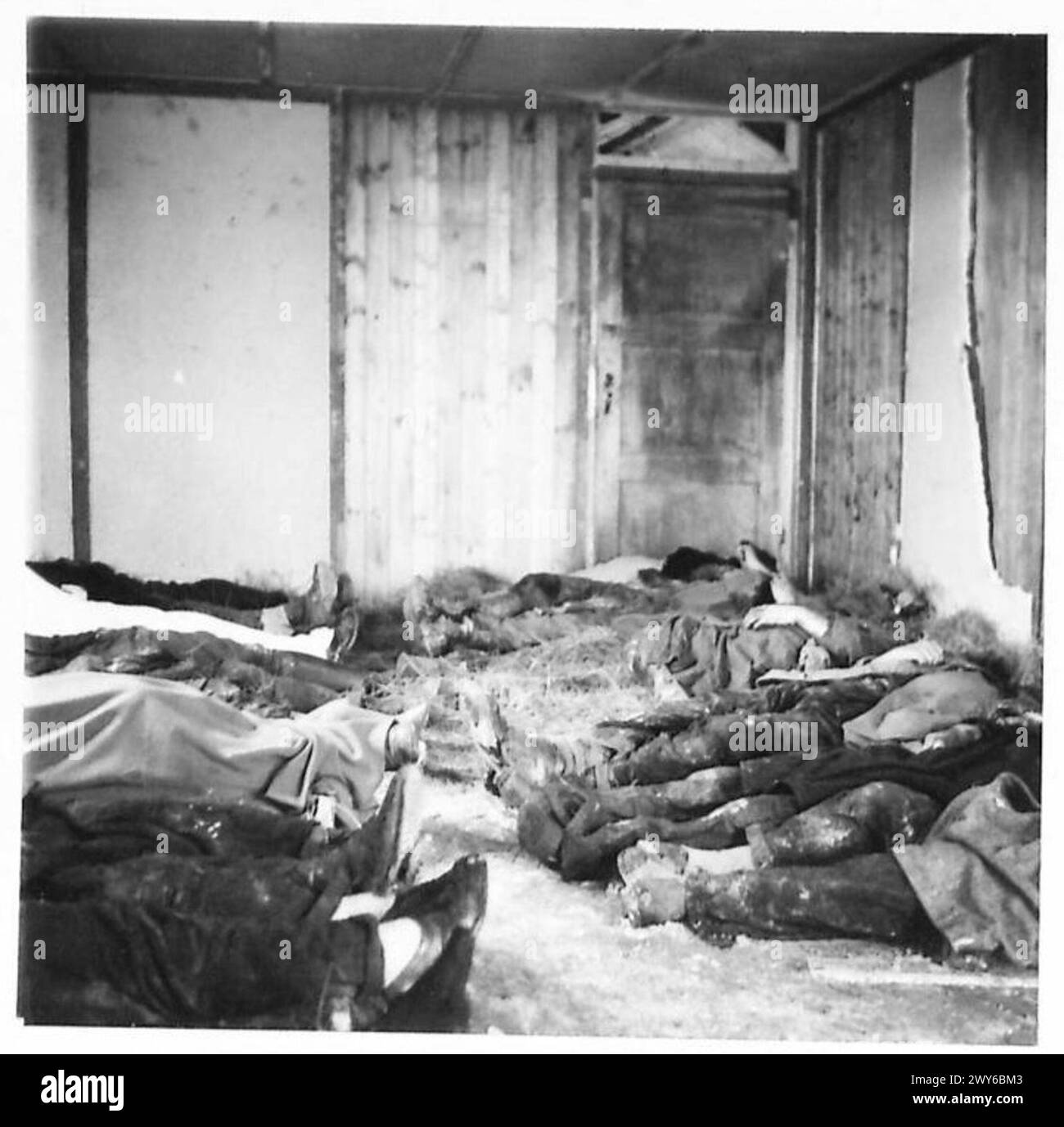 Des photographies documentent les victimes des atrocités allemandes à bande, en Belgique, pendant la première Guerre mondiale Banque D'Images