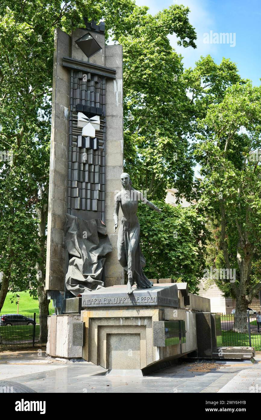 Le Monument à Eva Peron (María Eva Duarte de Perón) (1999). Banque D'Images