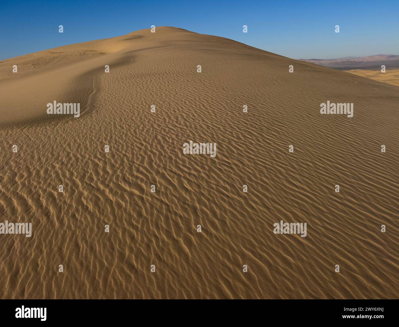 Superbes dunes de Kelso dans la réserve nationale de Mojave, Californie, États-Unis Banque D'Images