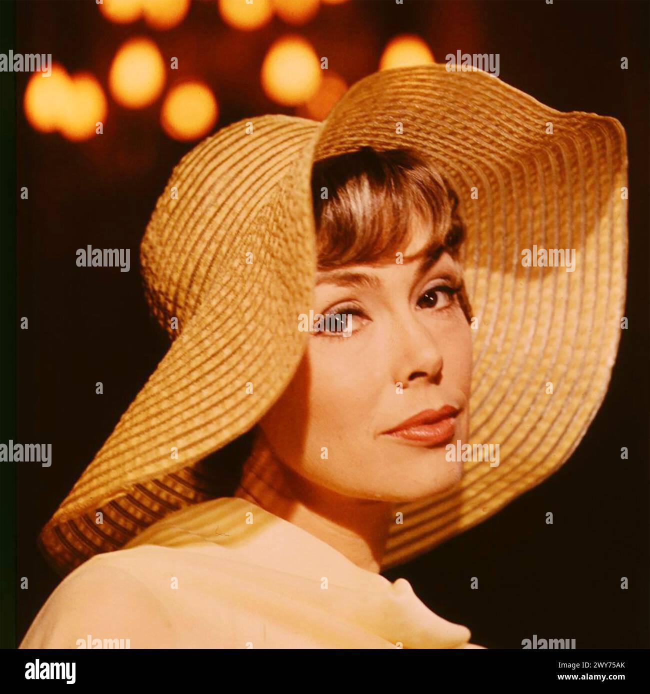 BARBARA RIUSH (1927-2024) actrice américaine vers 1968 Banque D'Images
