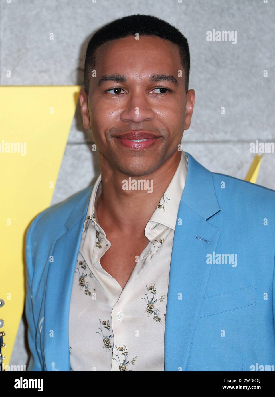 Londres, Royaume-Uni. 04th Apr, 2024. Aaron Moten assiste à la projection spéciale britannique de 'Fallout' au Television Centre de Londres. Crédit : SOPA images Limited/Alamy Live News Banque D'Images