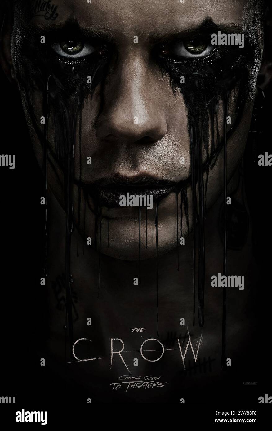 DATE DE SORTIE : 7 juin 2024 TITRE : The Crow. STUDIO : Lionsgate. RÉALISATEUR : Rupert Sanders. INTRIGUE : une réinvention moderne du personnage bien-aimé, le Crow, basée sur le roman graphique original de James O'Barr. EN VEDETTE : BILL SKARSGARD dans le rôle d'Eric Draven. (Crédit image : © Lionsgate/Entertainment Pictures/ZUMAPRESS.com) USAGE ÉDITORIAL UNIQUEMENT ! Non destiné à UN USAGE commercial ! Banque D'Images