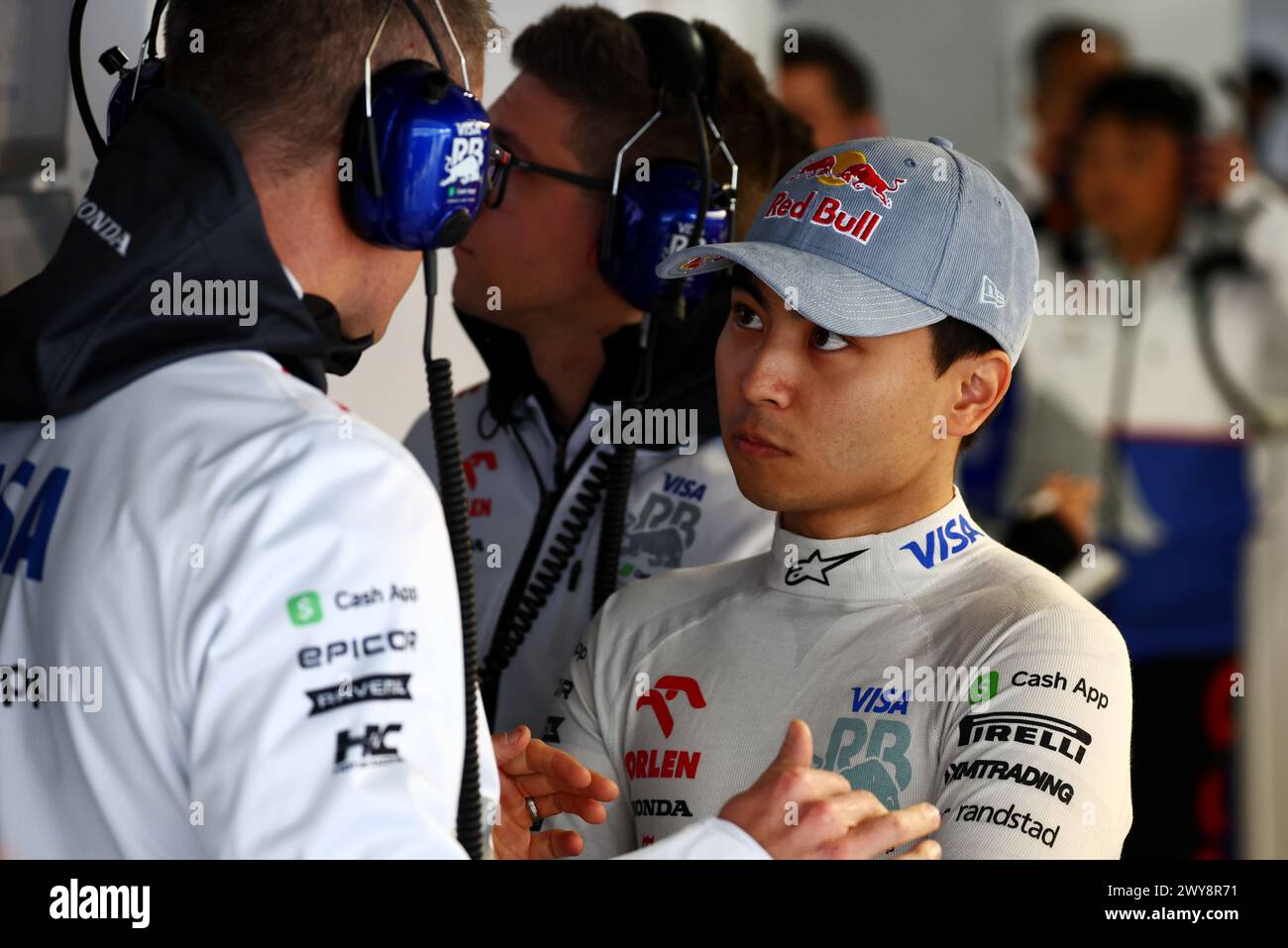 Suzuka, Japon. 05th Apr, 2024. Pilote d'essai Ayumu Iwasa (JPN) RB. Championnat du monde de formule 1, Rd 4, Grand Prix du Japon, vendredi 5 avril 2024. Suzuka, Japon. Crédit : James Moy/Alamy Live News Banque D'Images