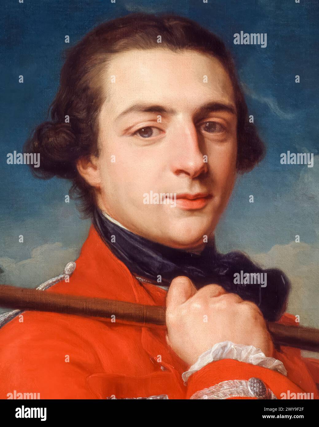 Augustus Henry FitzRoy, 3e duc de Grafton (1735-1811), homme politique whig et premier ministre de Grande-Bretagne 1768-1770, portrait peint à l'huile sur toile par Pompeo Batoni, 1762 Banque D'Images