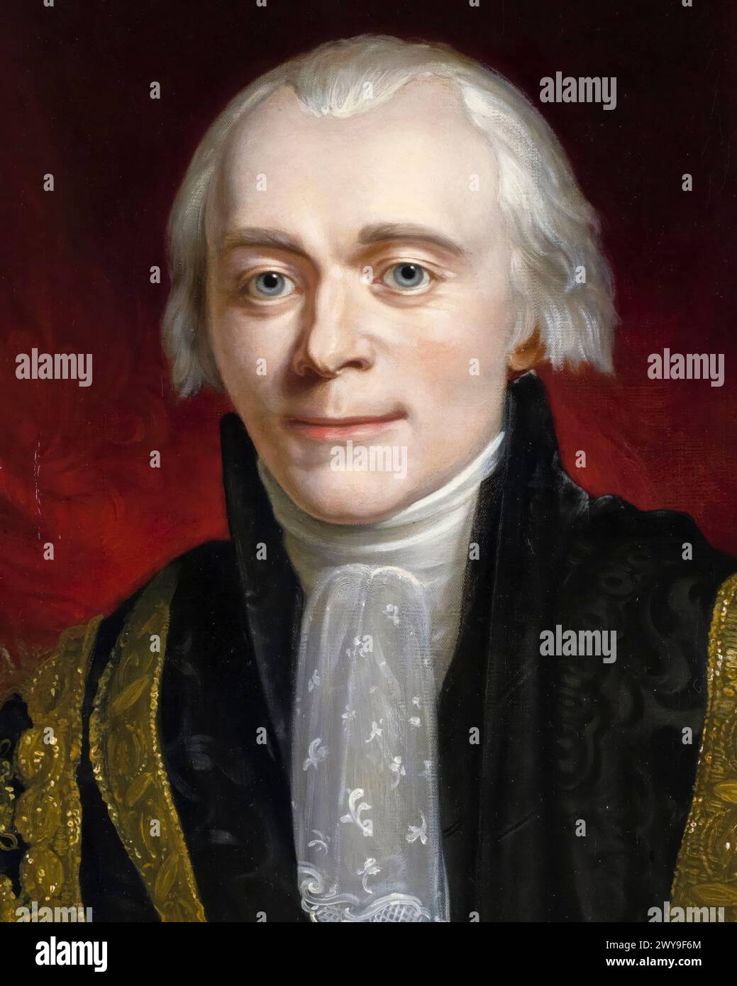 Spencer Perceval (1762-1812), premier ministre du Royaume-Uni d'octobre 1809 jusqu'à son assassinat en mai 1812, portrait peint à l'huile sur toile par George Francis Joseph, 1816 Banque D'Images