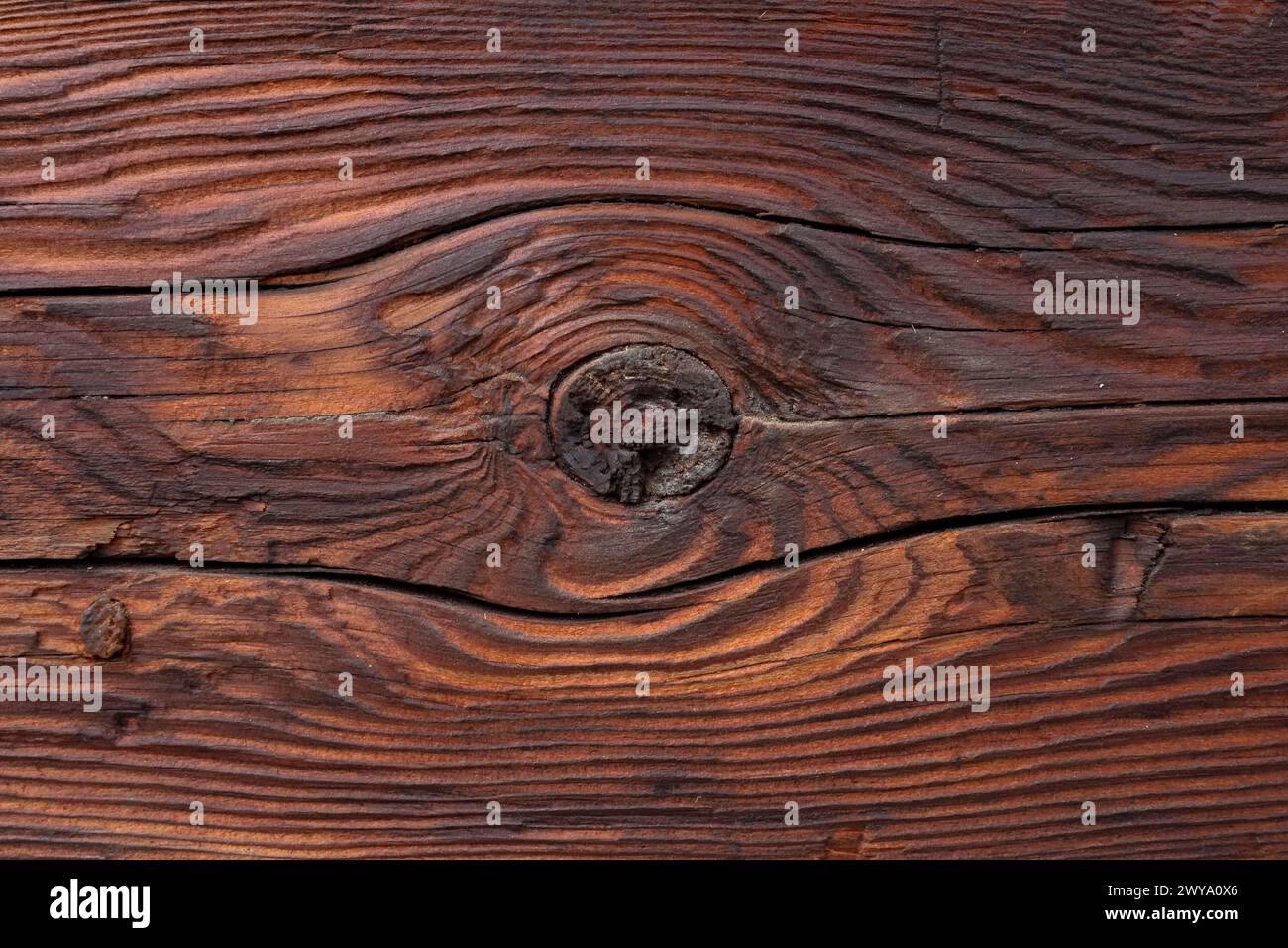 papier peint, planche de bois vintage cuite Banque D'Images