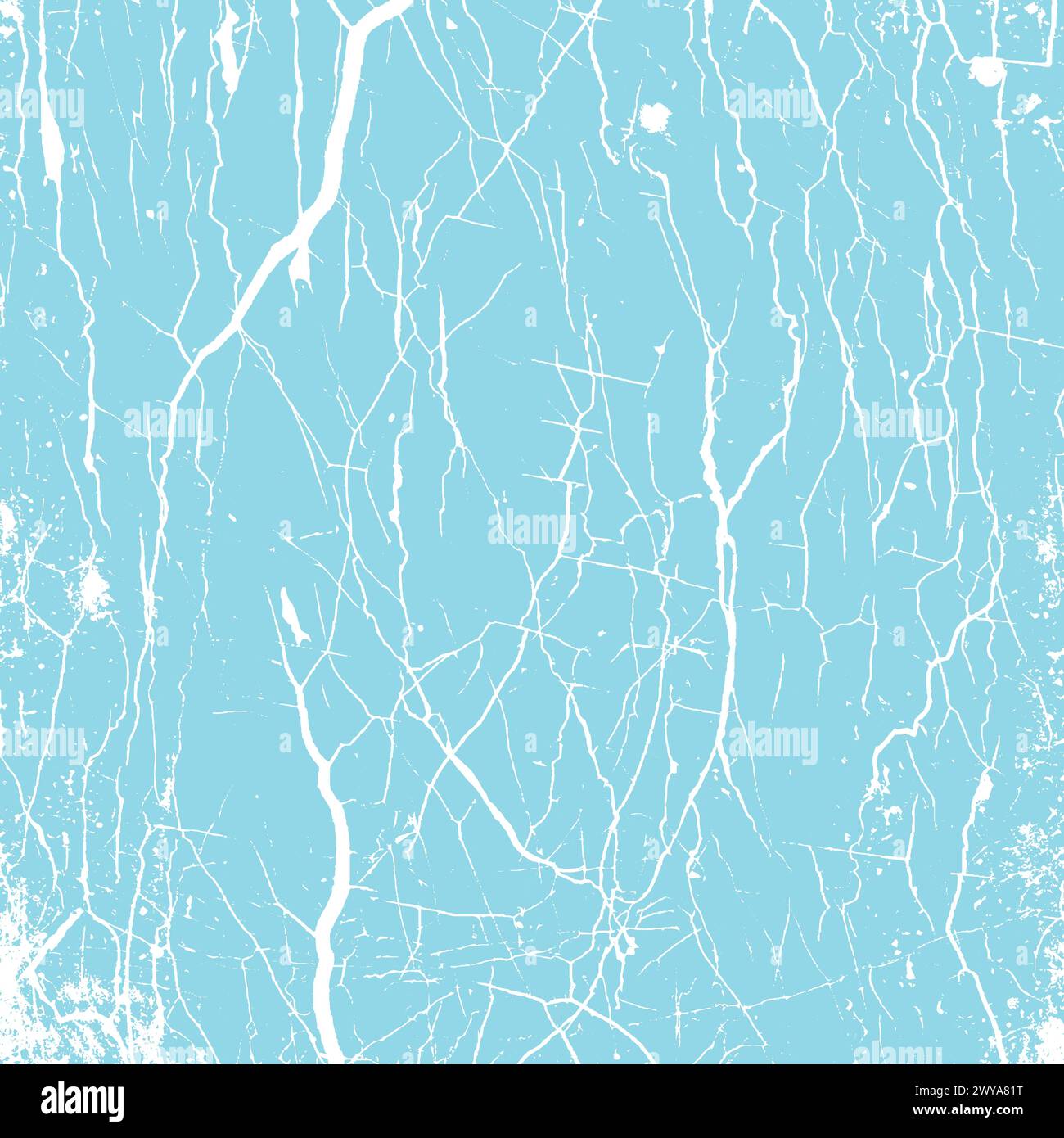 Fond grunge rayé bleu pastel détaillé Illustration de Vecteur