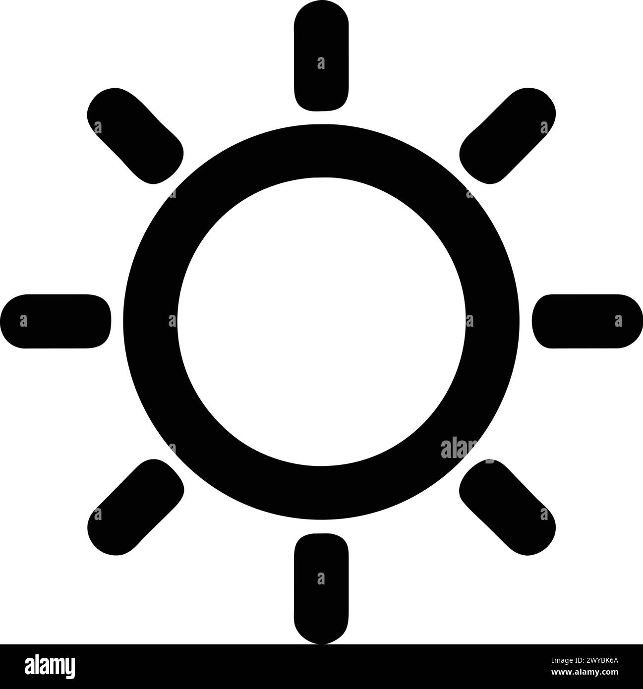 Soleil clipart Banque d'images noir et blanc - Page 2 - Alamy