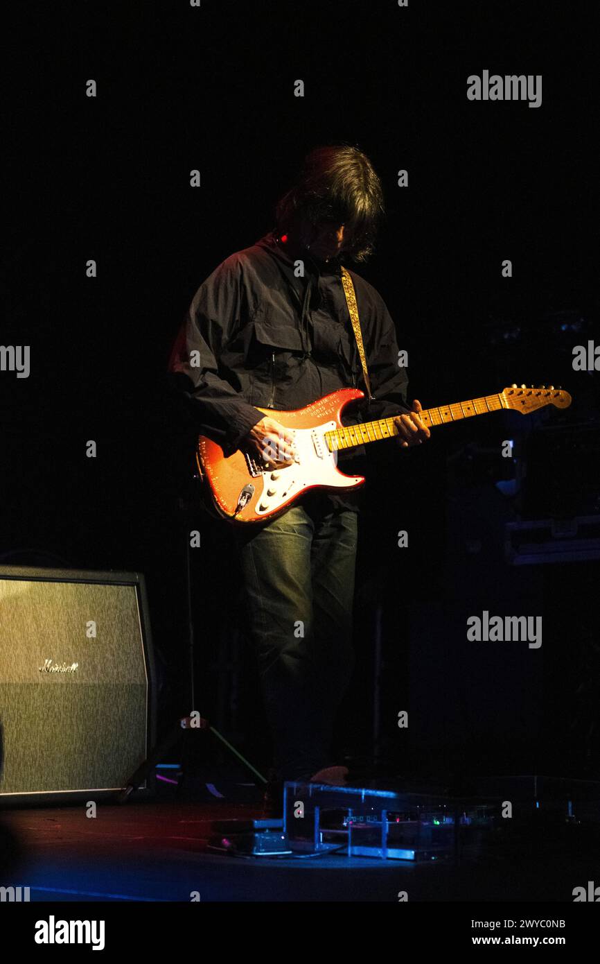Liam Gallagher et John Squire se produisent en concert à la Columbiahalle à Berlin. Banque D'Images