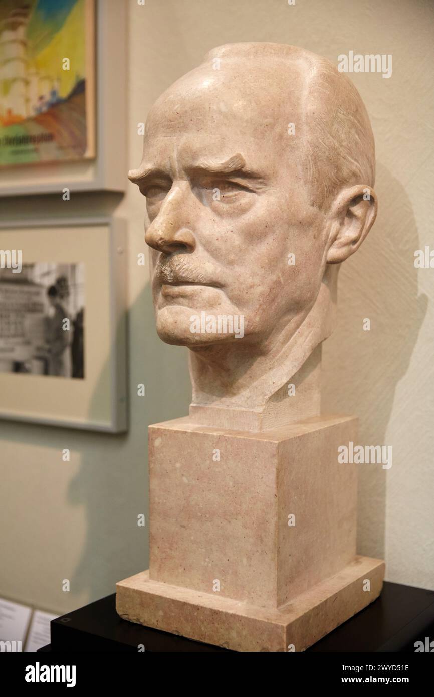 Gustav Krupp von Bohlen und Halbach, Deutsches Historisches Museum, Berlin, Allemagne. Banque D'Images