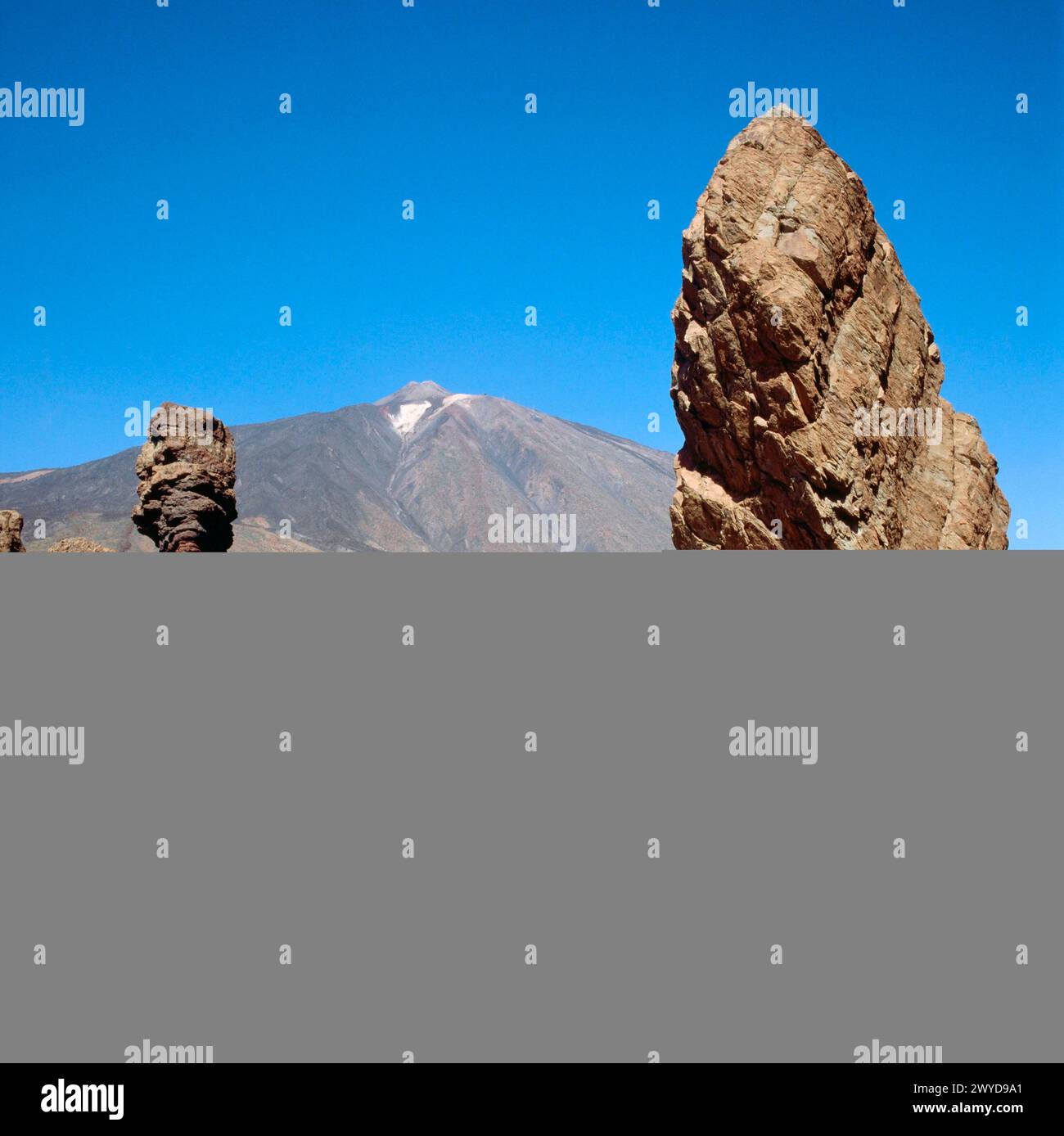 Los Roques dans le parc national Las Cañadas del Teide. Tenerife. Îles Canaries. Espagne. Banque D'Images