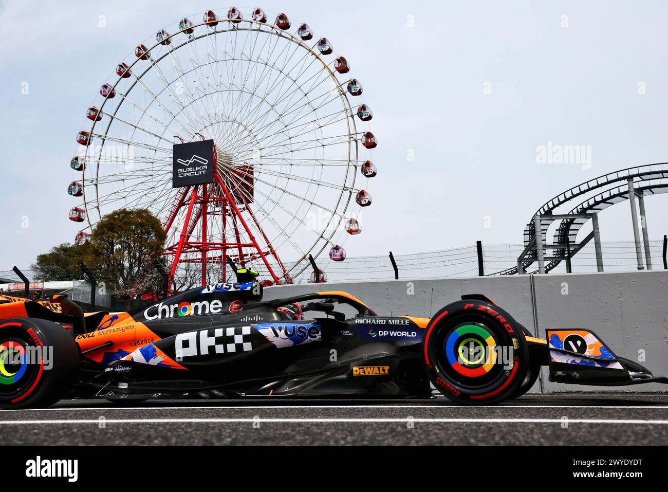 Suzuka, Japon. 06 avril 2024. Lando Norris (GBR) McLaren MCL38. 06.04.2024. Championnat du monde de formule 1, Rd 4, Grand Prix du Japon, Suzuka, Japon, jour de qualification. Le crédit photo devrait se lire : XPB/Alamy Live News. Banque D'Images