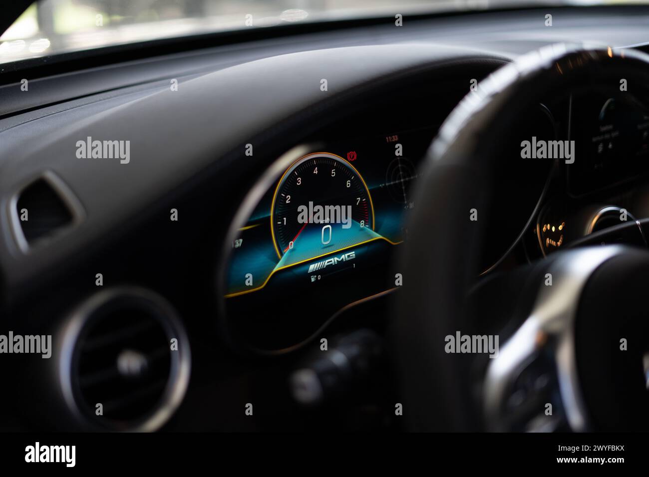 Mercedes AMG GLC63 Banque D'Images