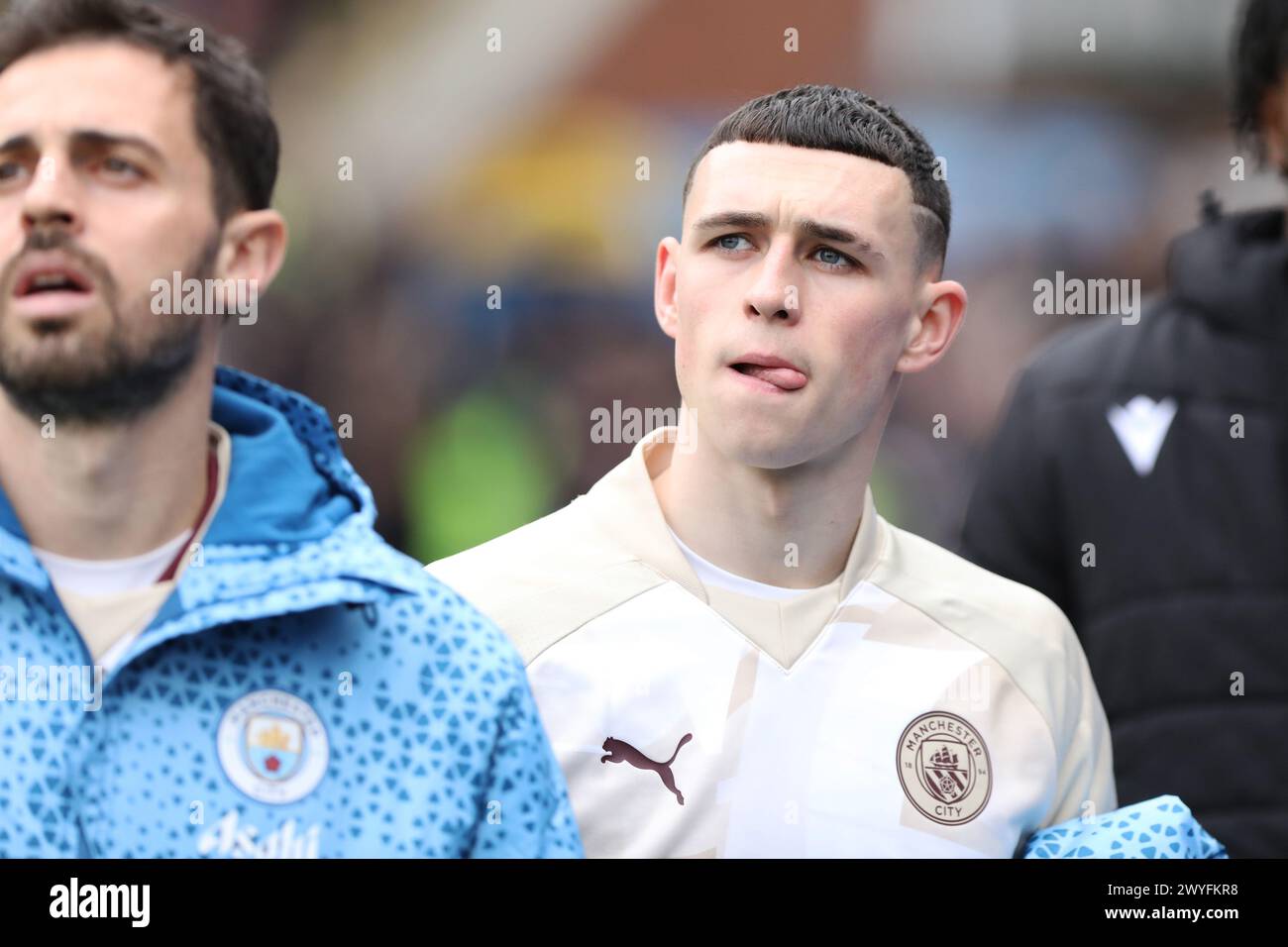 Londres, Royaume-Uni. 06 avril 2024. Phil Foden de Manchester City avant le match de premier League entre Crystal Palace et Manchester City à Selhurst Park, Londres, Angleterre le 6 avril 2024. Photo de Joshua Smith. Utilisation éditoriale uniquement, licence requise pour une utilisation commerciale. Aucune utilisation dans les Paris, les jeux ou les publications d'un club/ligue/joueur. Crédit : UK Sports pics Ltd/Alamy Live News Banque D'Images