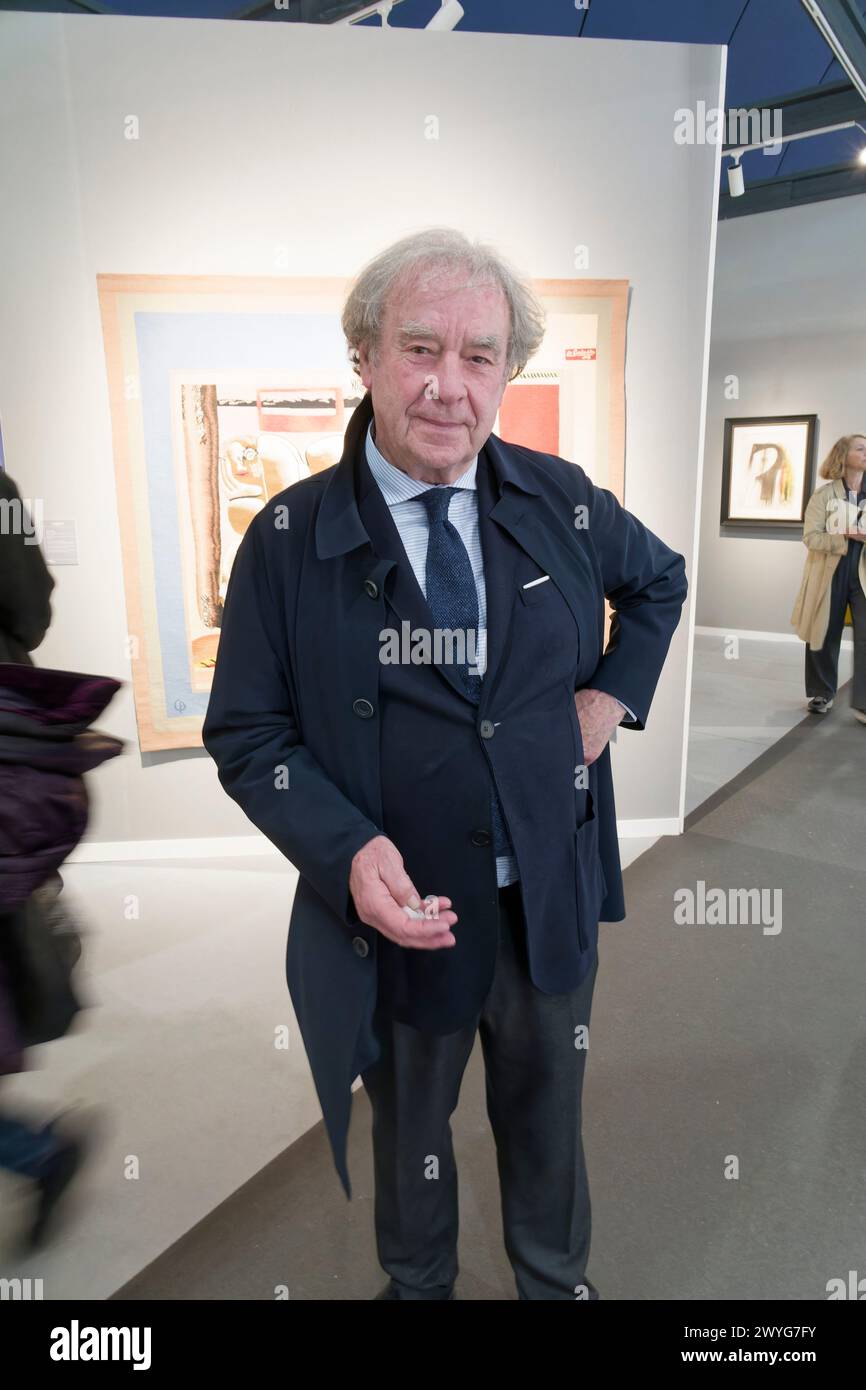 Paris, France. 3 avril 2024. Jean-Michel Wilmotte,Art Paris Fair Preview 2024 le 03 avril 2024 à Paris, France. Foire Art Paris. Banque D'Images