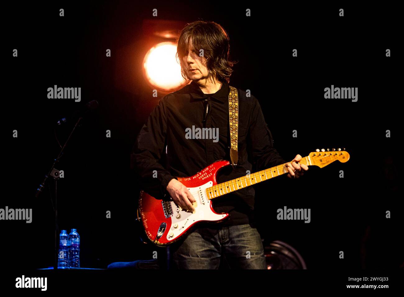 Liam Gallagher et John Squire se produisent en concert à fabrique à Milan, en Italie, le 06 avril 2024 Banque D'Images