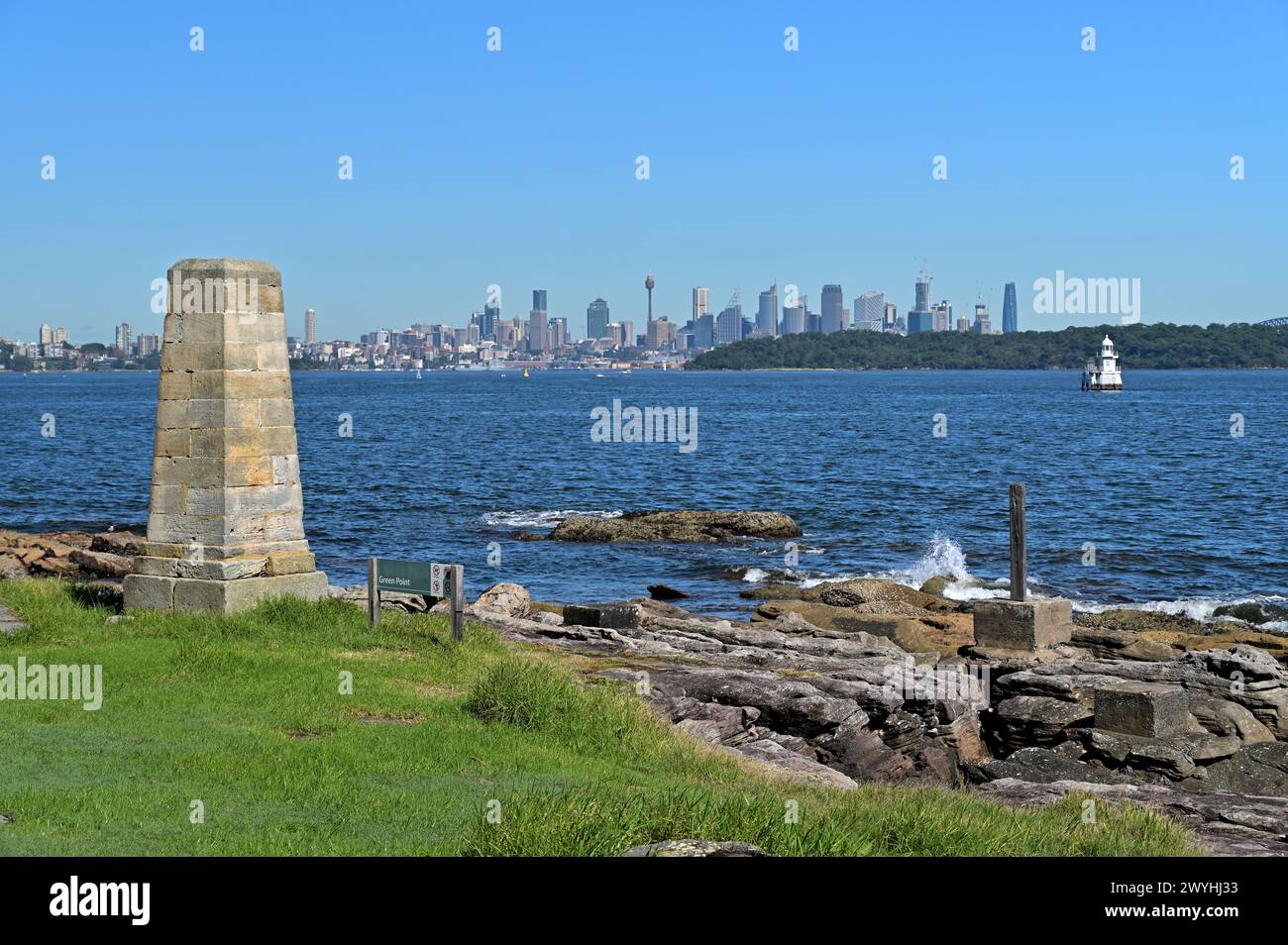 Green point, Watsons Bay Banque D'Images