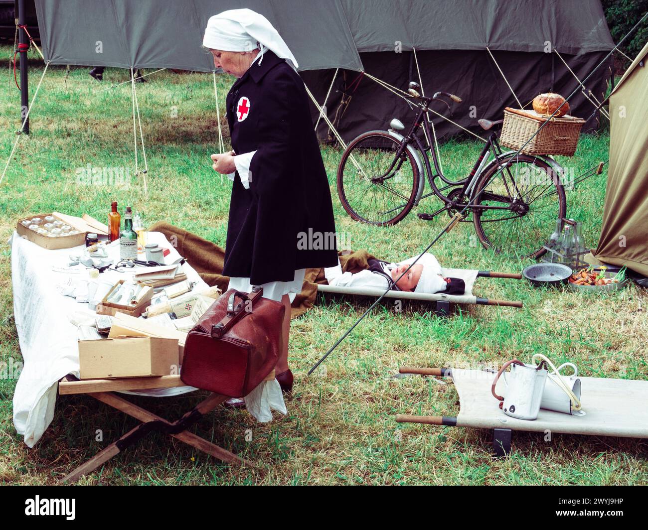 SAINTE MERE L'EGLISE, NORMANDIE, FRANCE 6 JUIN 2023. Commémoration de