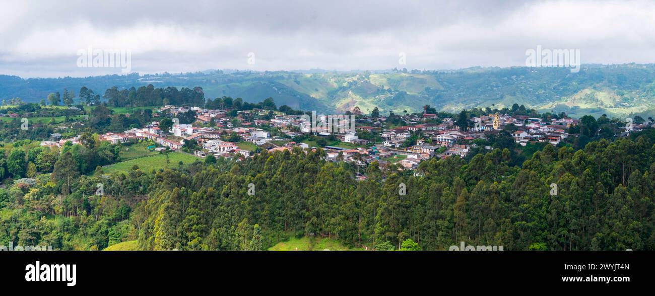 Colombie, district de Quindio, Salento Banque D'Images