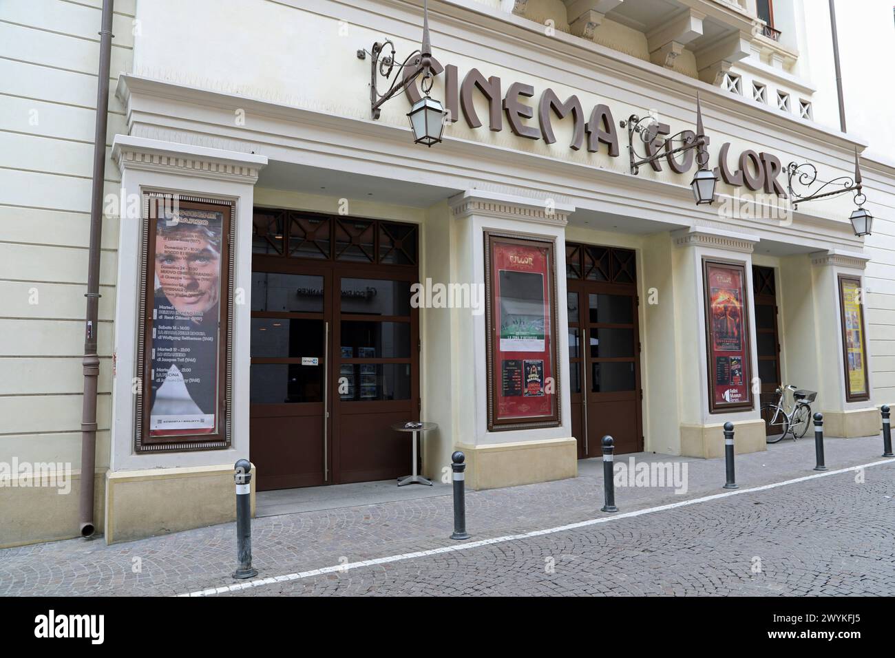 Cinéma Fulgor à Rimini Banque D'Images