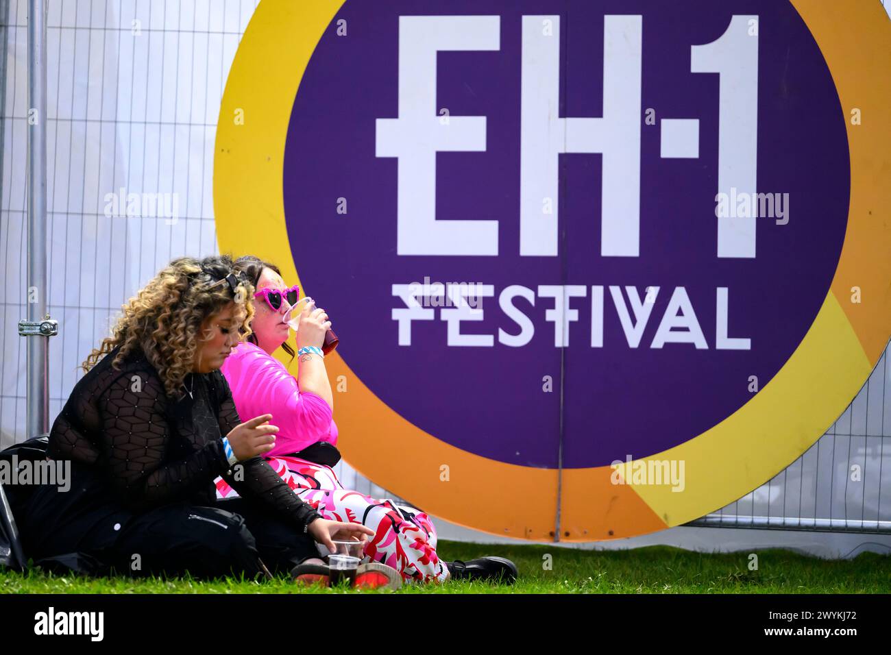 Festival EH1, Royal Highland Centre Banque D'Images