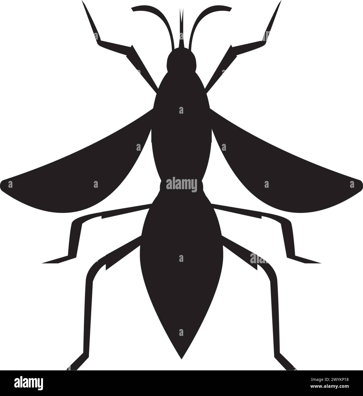 icône de vecteur de moustiquaire, modèle de conception d'illustration. Illustration de Vecteur