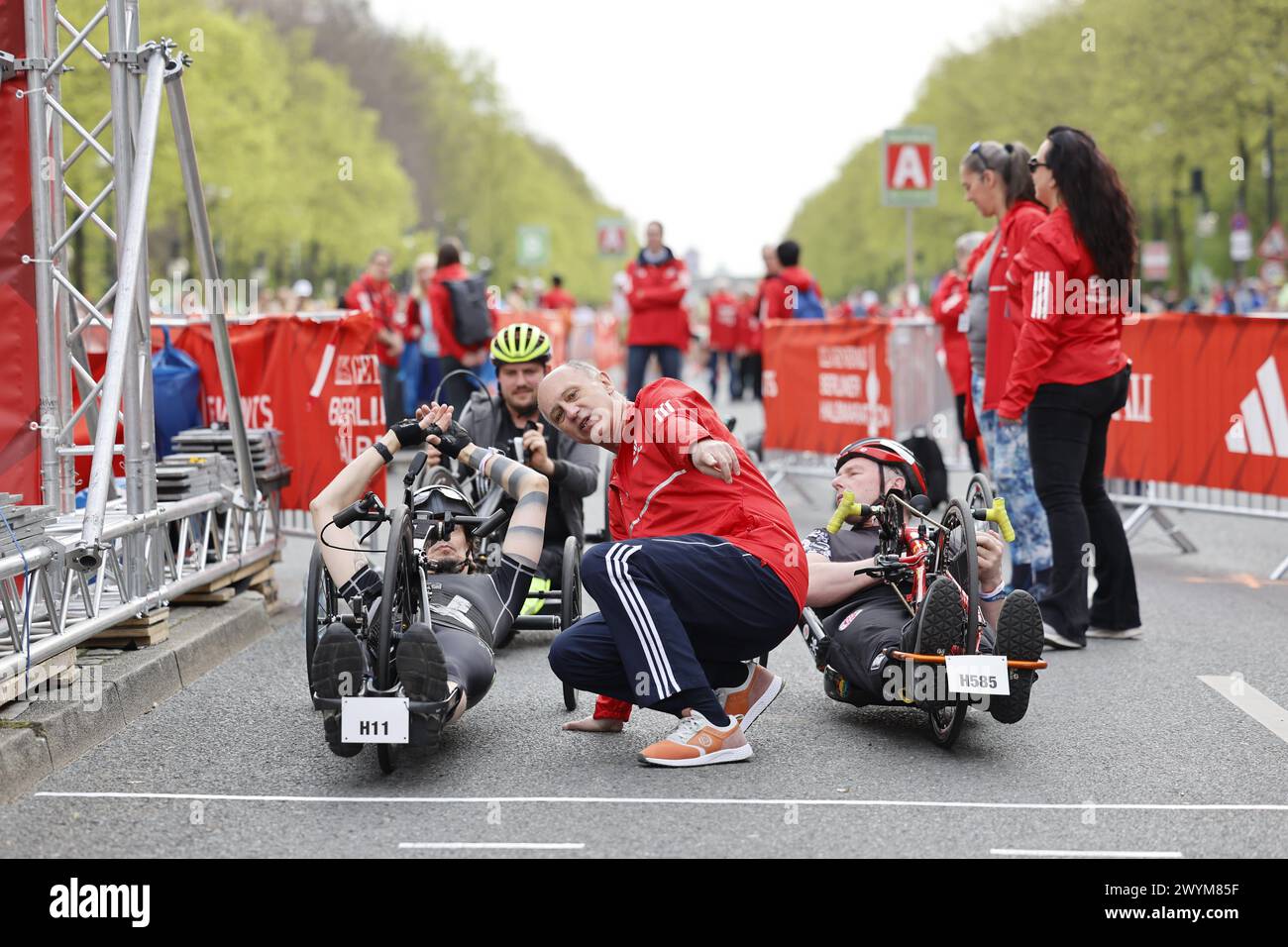 Läufer, Sieger Generali Berliner Halbmarathon 2025, SCC Events, AM 07.