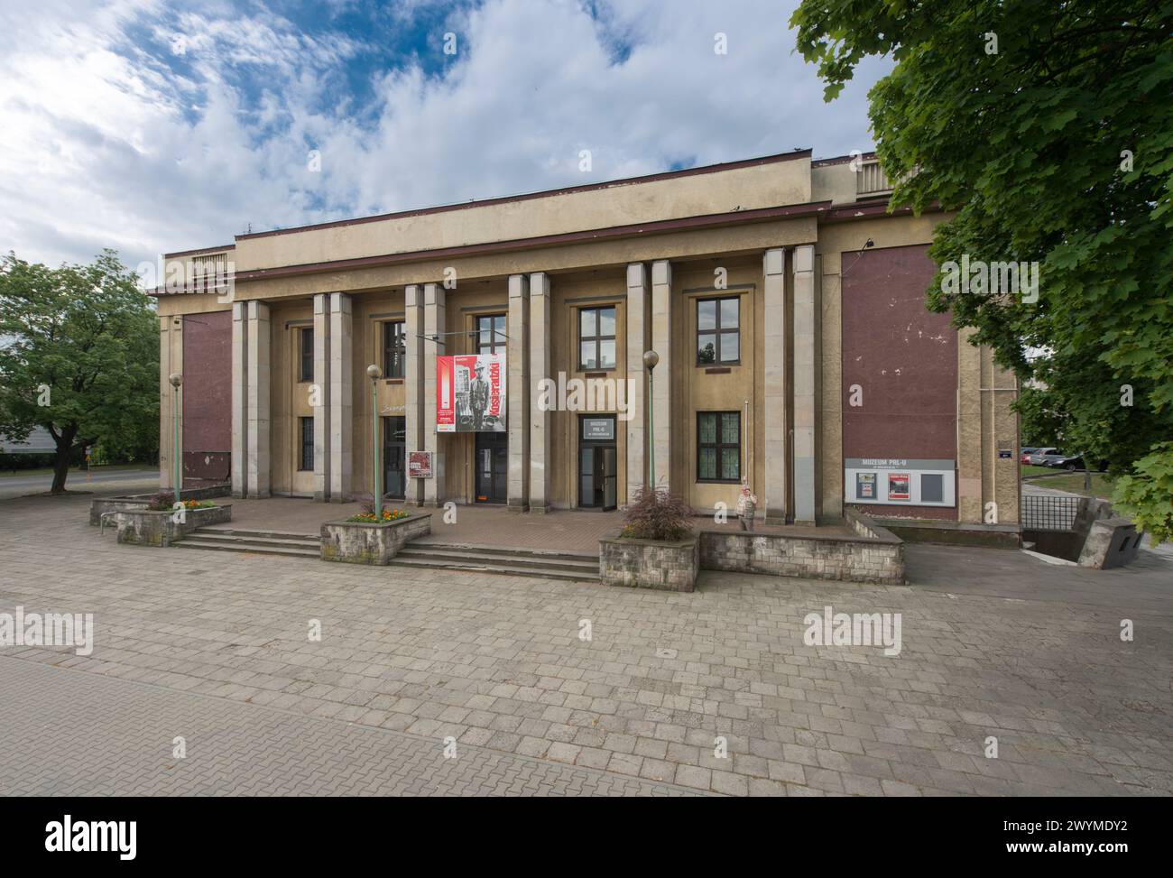Cinéma Swiatowid, Musée de la République populaire de Pologne, PRL, Cracovie, Pologne Banque D'Images