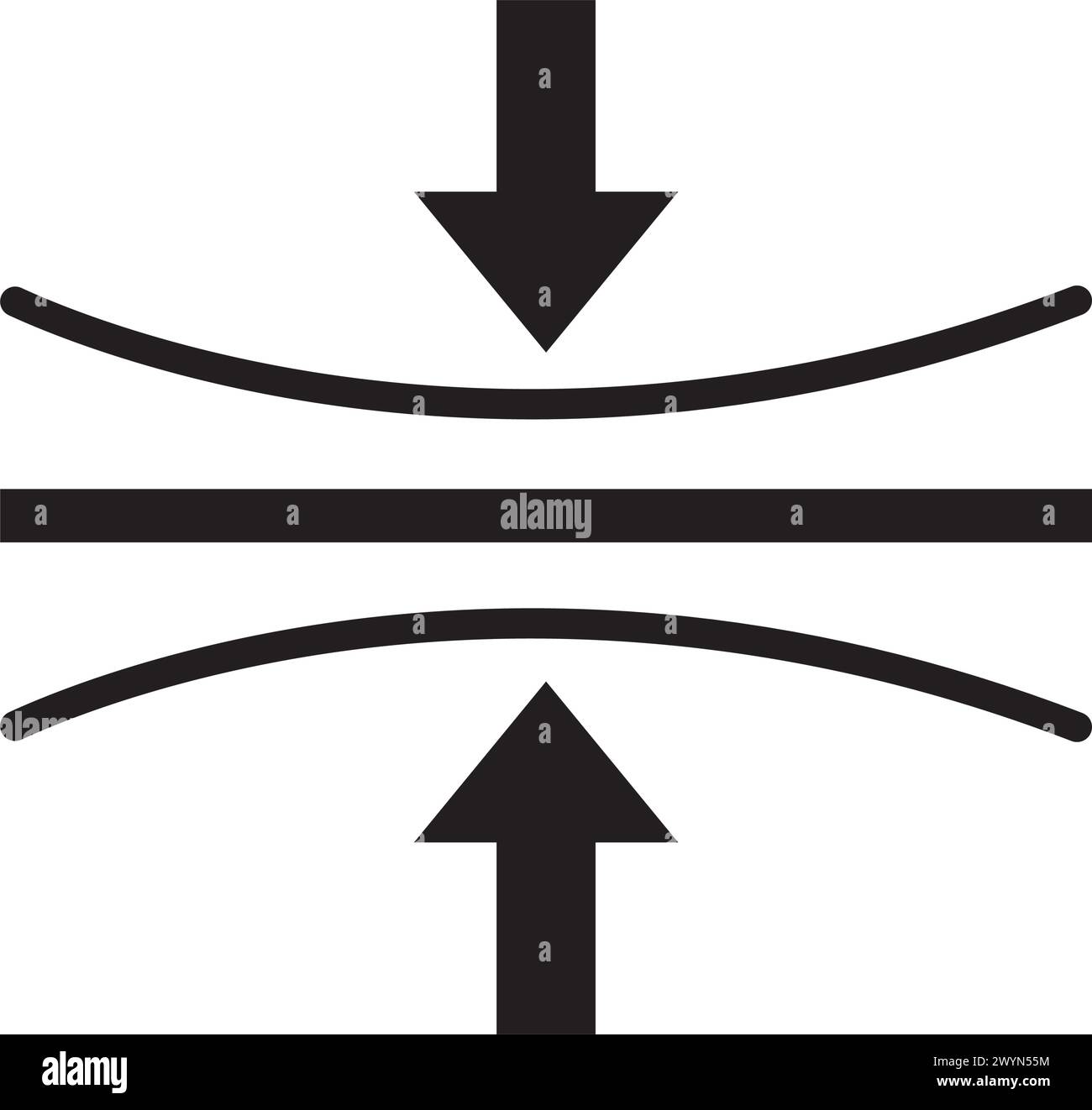 Conception de symbole d'illustration vectorielle d'icône élastique Illustration de Vecteur Conception de symbole d'illustration vectorielle d'icône élastique Illustration de Vecteur