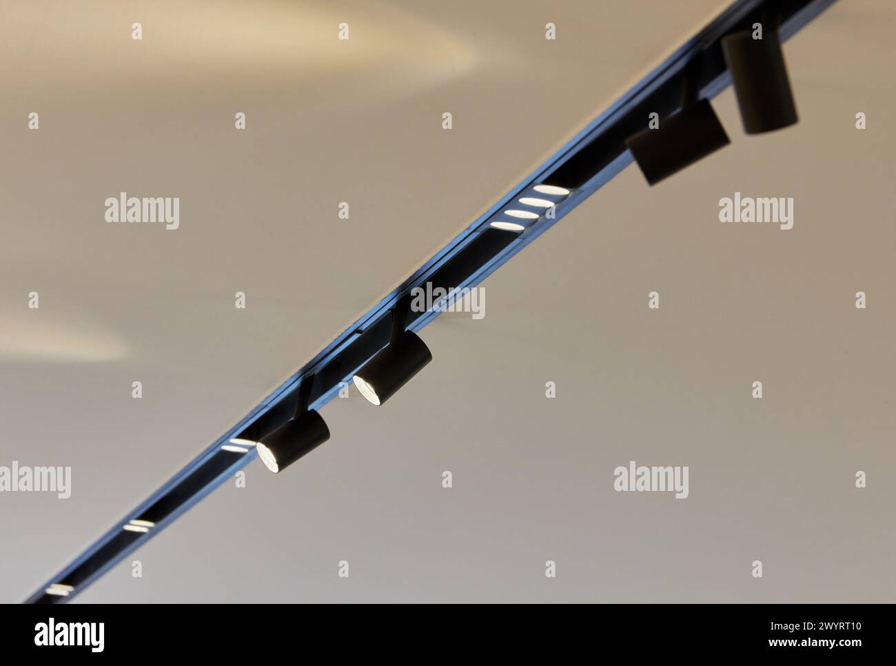 Spotlight Rail, Villa, Donostia, Saint-Sébastien, Gipuzkoa, pays Basque, Espagne, Europe. Banque D'Images