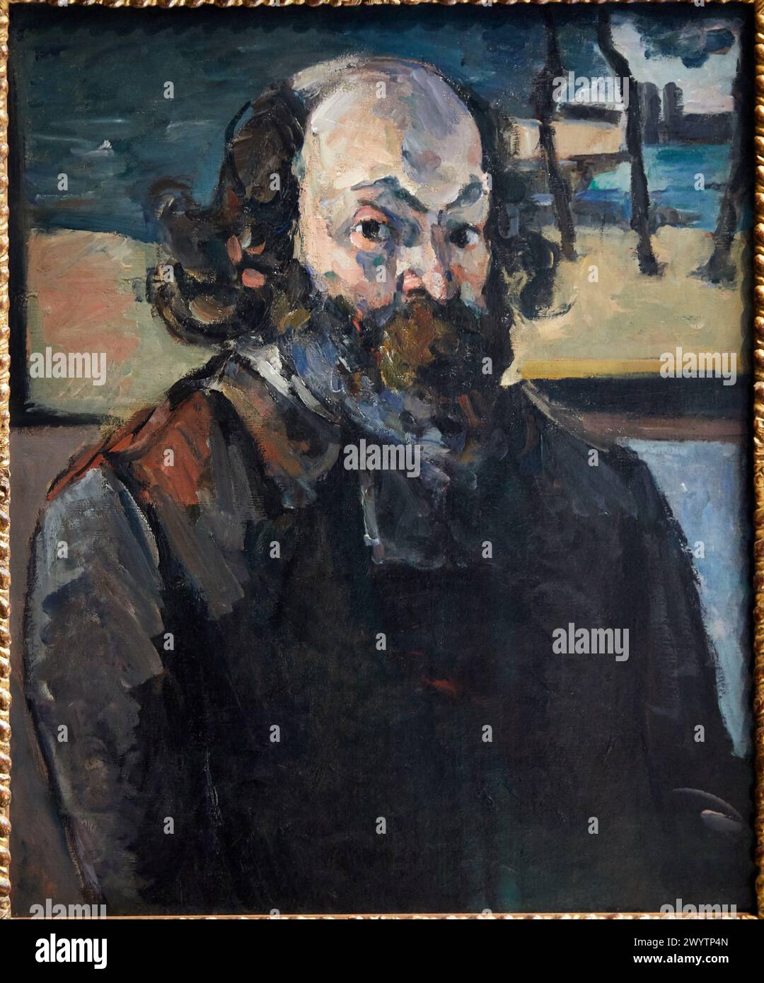 Portrait de l'artiste, 1875, Paul Cézanne, 1839-1906, Musée d'Orsay, Paris, France, Europe. Banque D'Images