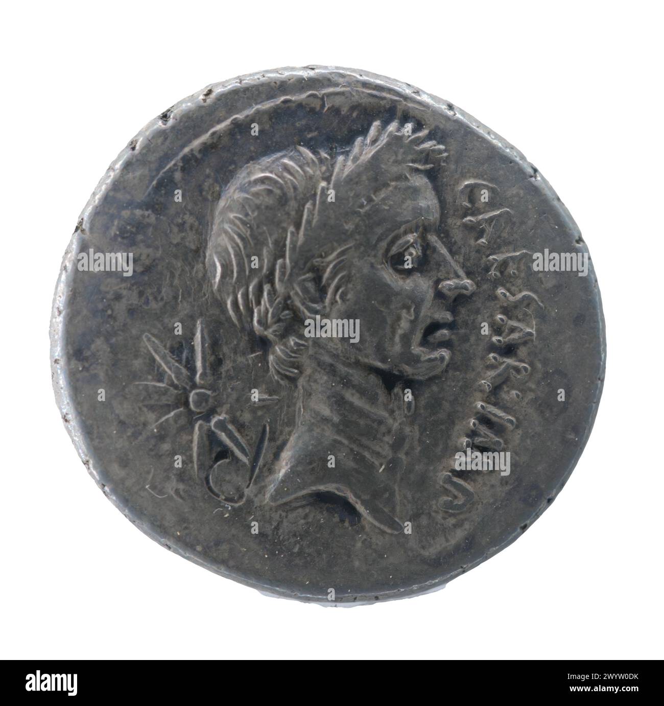 Pièce romaine de jules césar Banque de photographies et d’images à ...