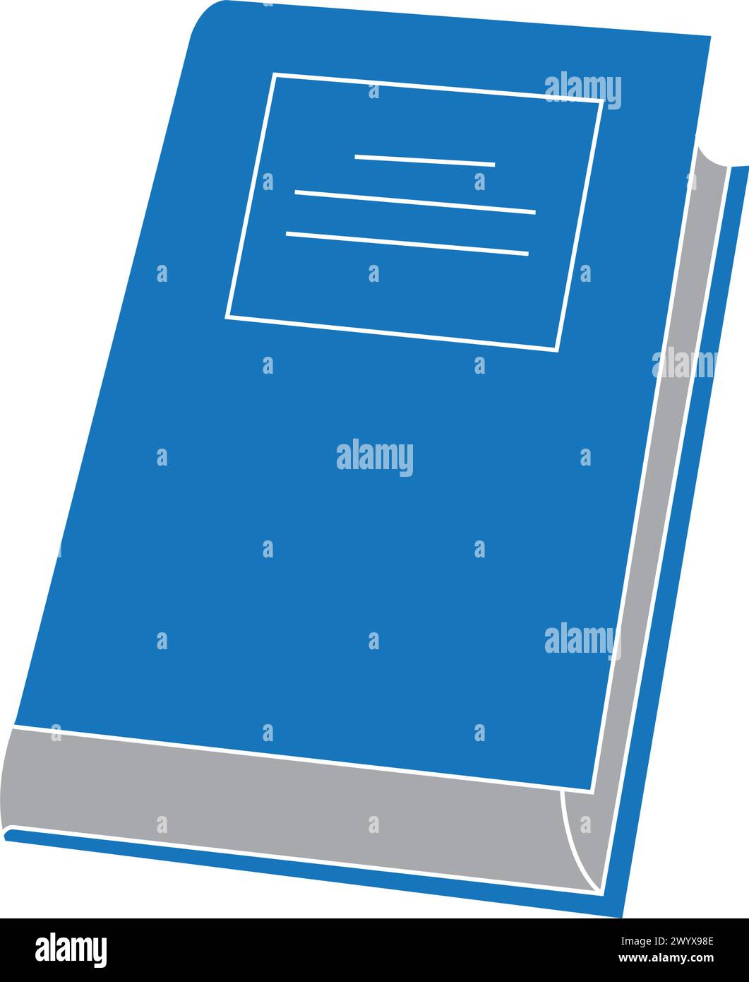 Illustration vectorielle d'icône de livre conception simple Illustration de Vecteur