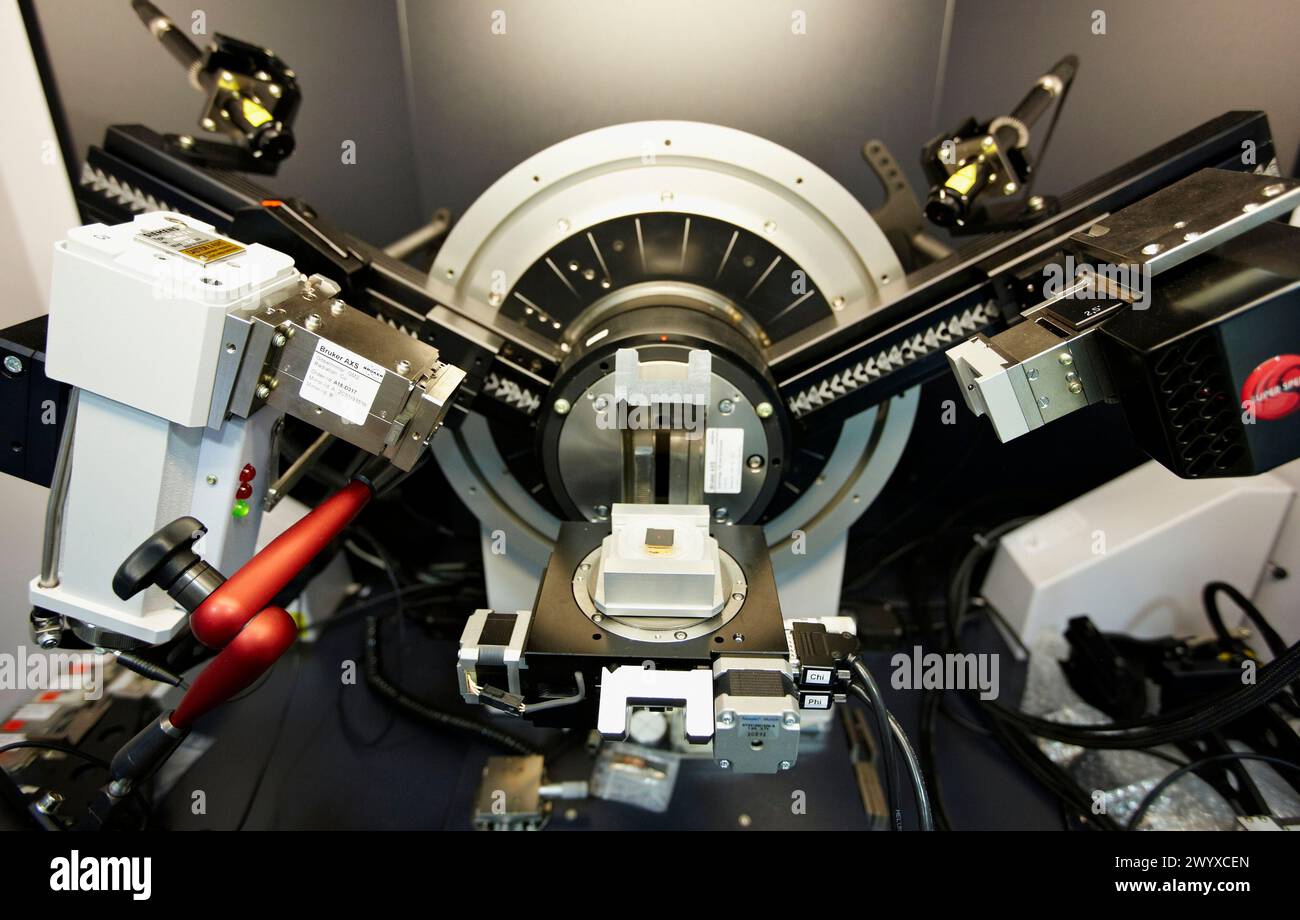 Diffractomètre à rayons X pour applications XRD, San Sebastian Technology Park, Guipuzcoa, pays Basque, Espagne. Banque D'Images