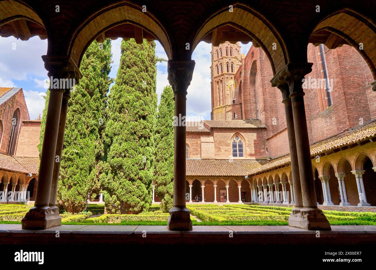 Couvent des Jacobins, Toulouse, haute-Garonne, Occitanie, France, Europe. Banque D'Images