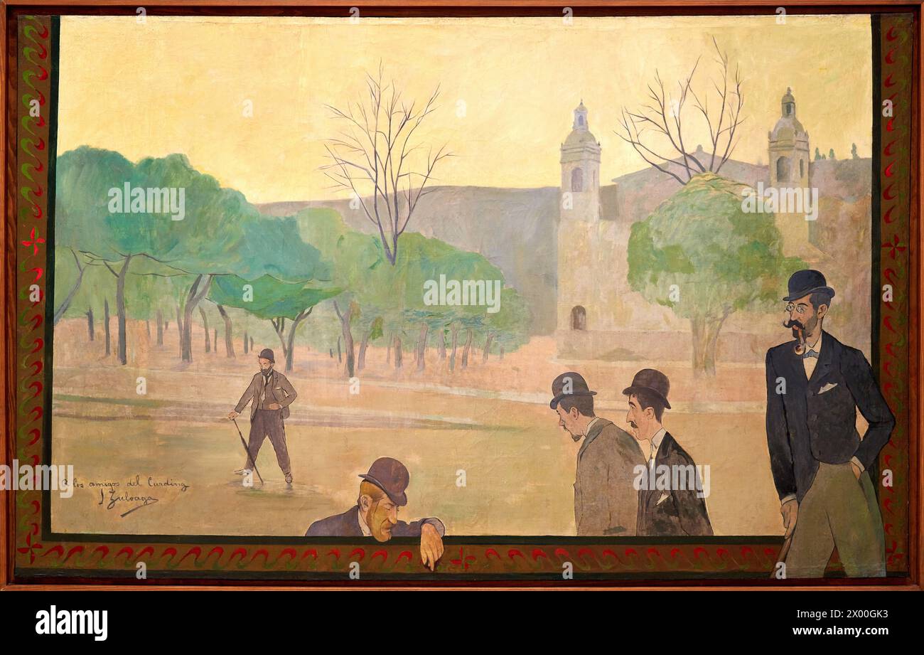 Aube (Amanecer), 1894, Ignacio Zuloaga (1870-1945), Musée. Banque D'Images
