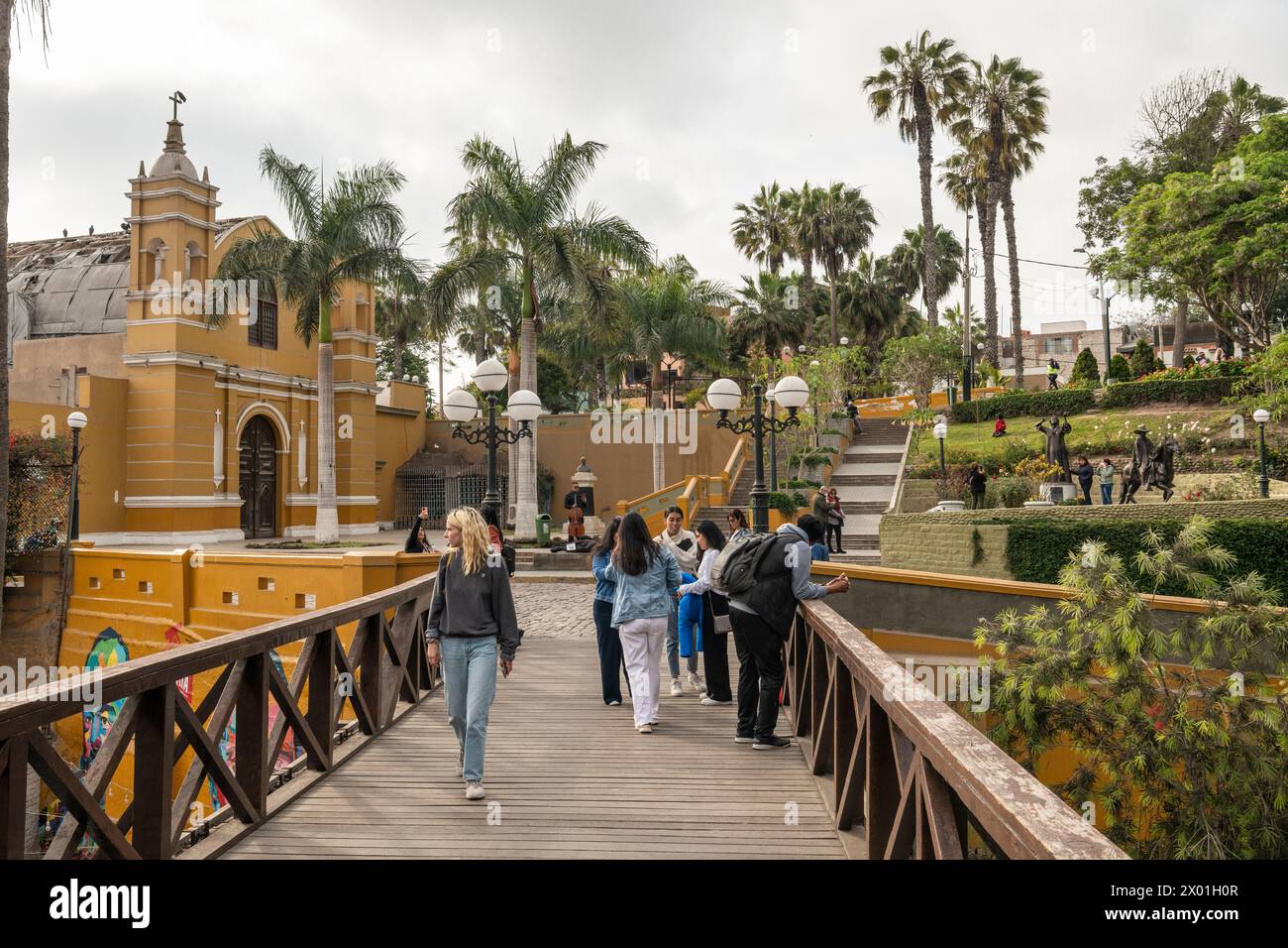 Barranco, Lima, Pérou, Amérique du Sud Banque D'Images