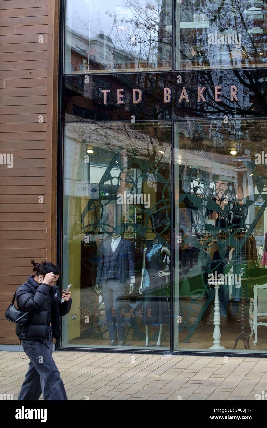 Le magasin Ted Baker à Quakers Friars Broadmead Bristol UK Banque D'Images