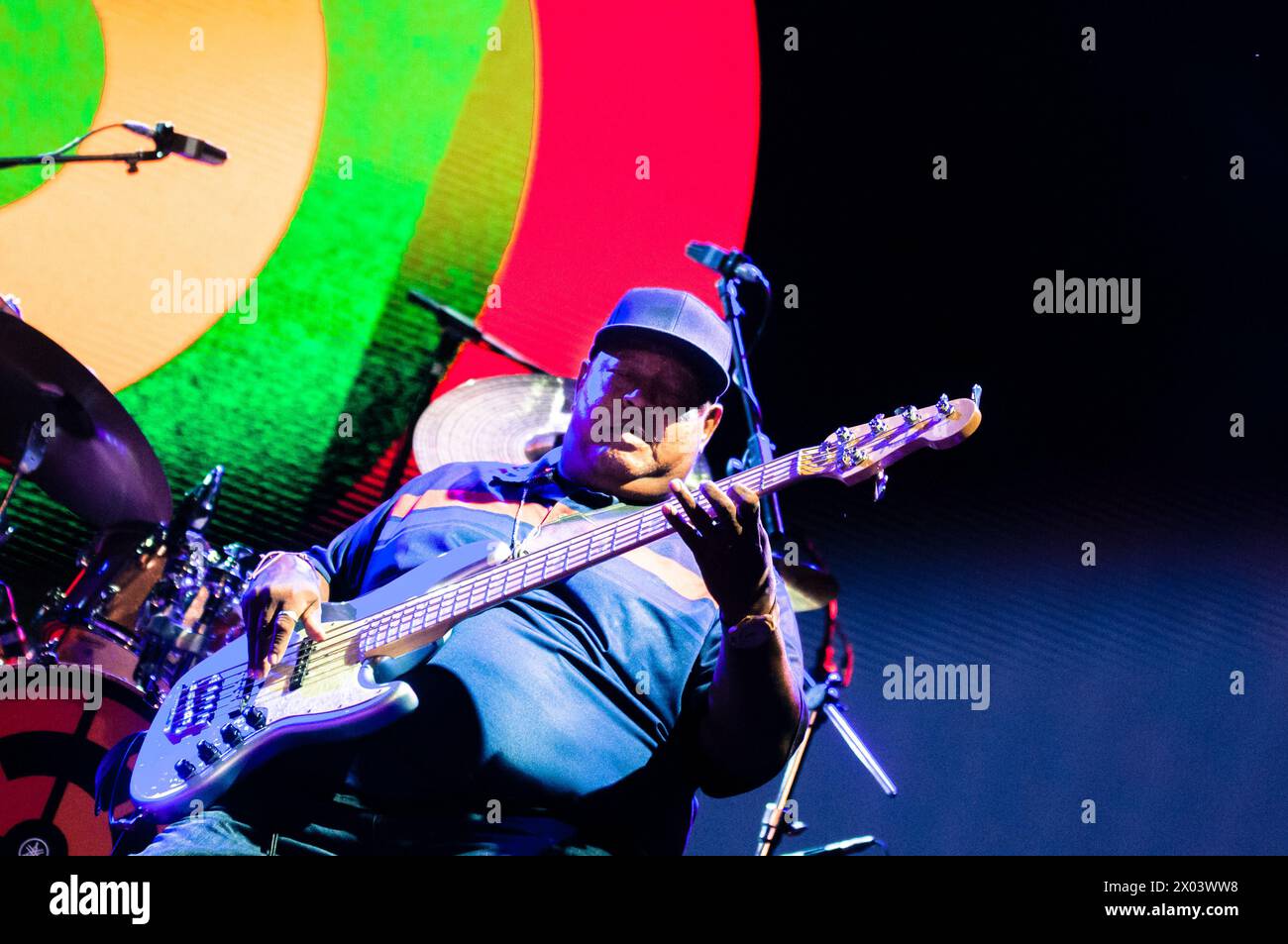 Torino, Italie. 2019. Le chanteur américain Ben Harper s'est produit en direct sur la scène du GruVillage Festival. Crédit : Andrea Pinna Banque D'Images