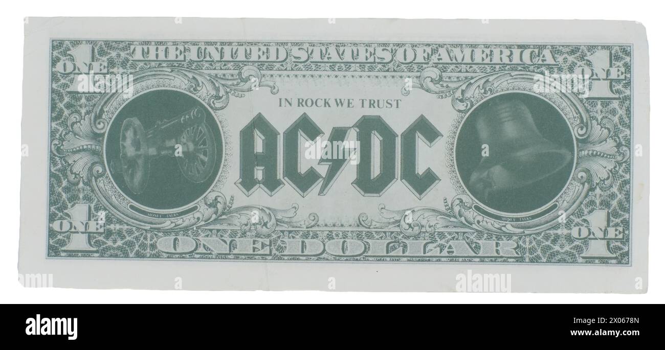 Angus young ac dc Banque d'images détourées - Alamy