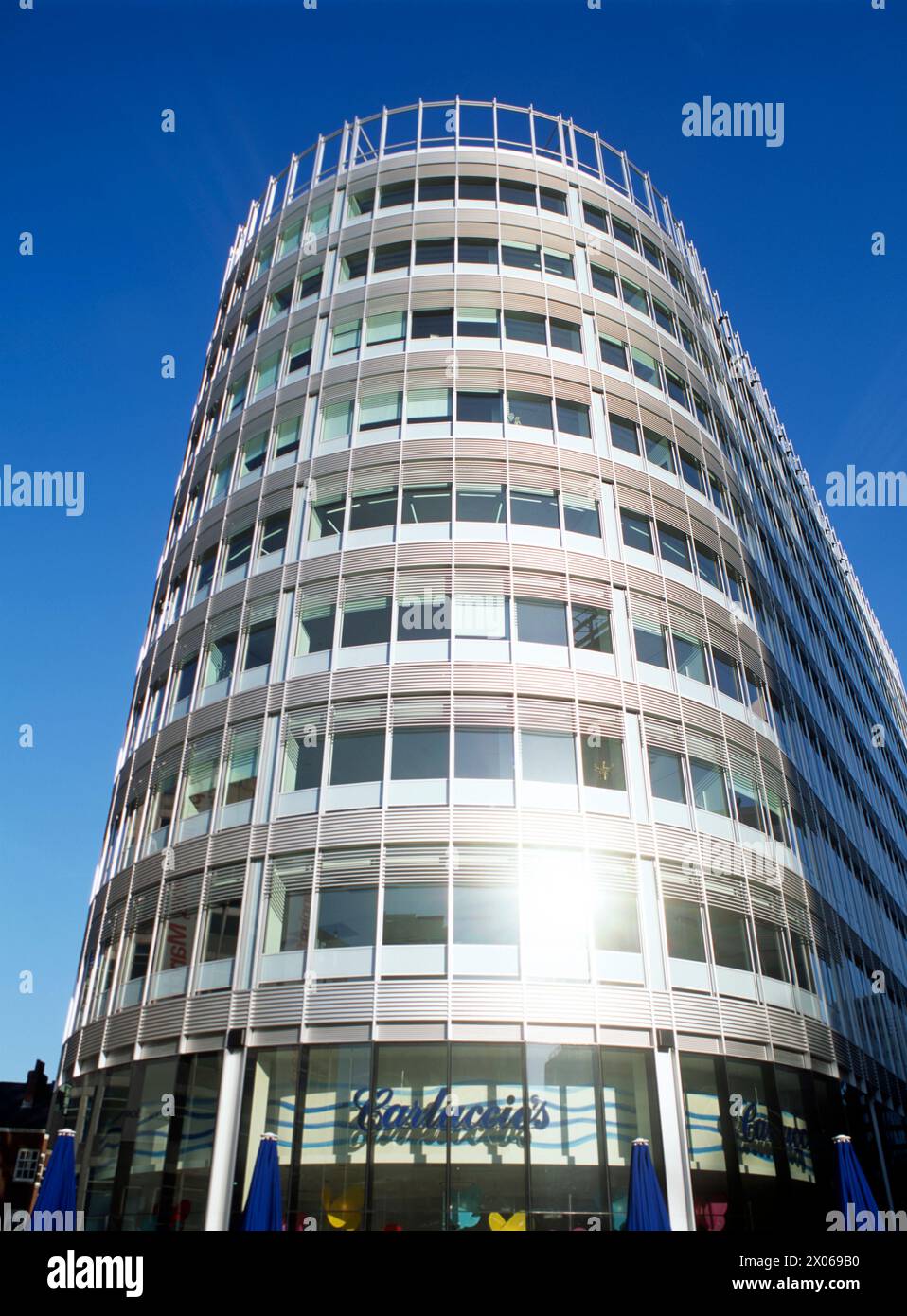 Spinningfields, un développement d'espace commercial, commercial et résidentiel dans le centre-ville de Manchester Banque D'Images