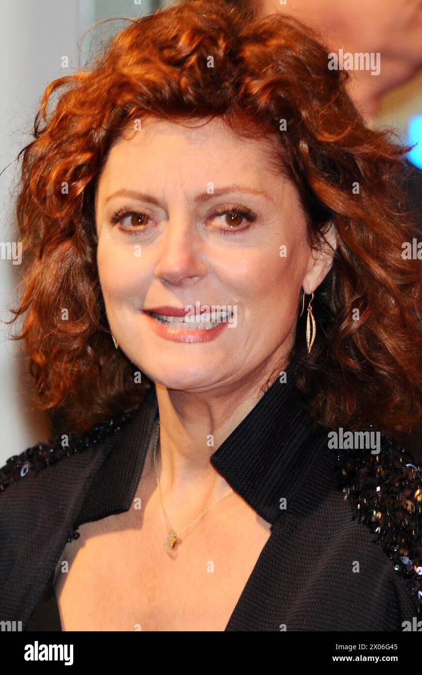 Susan Sarandon, The Lovely Bones Premiere, Londres, Royaume-Uni Banque D'Images