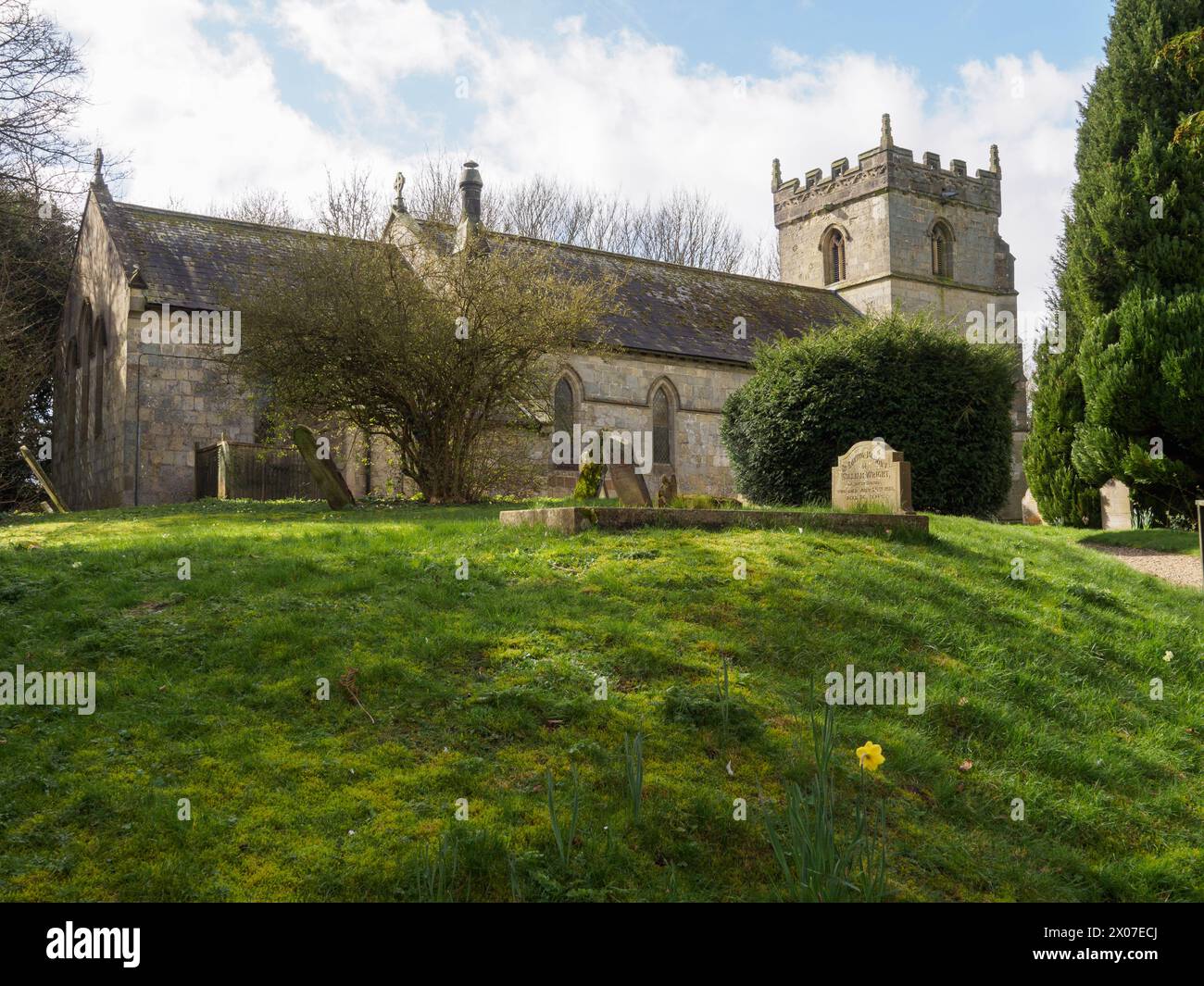 Église All Saints North Dalton East Yorkshire Banque D'Images